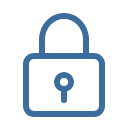 Padlock representing client confidentiality and secure documents